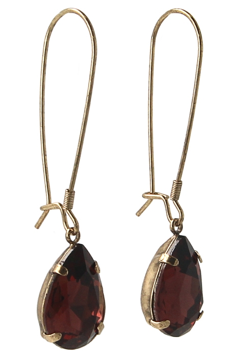 OTAZU IDA EARHANGERS BURGUNDY 2