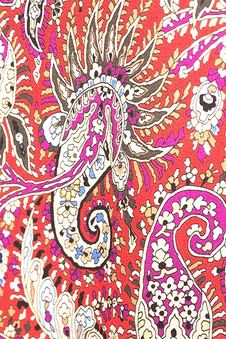 ROUND NECK LS SHIRT SIDE BTN RED 6