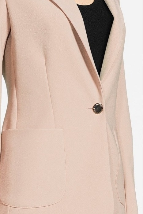 LEIGAH CLASSIC BLAZE BISQUIT BLAZER SHADE 5