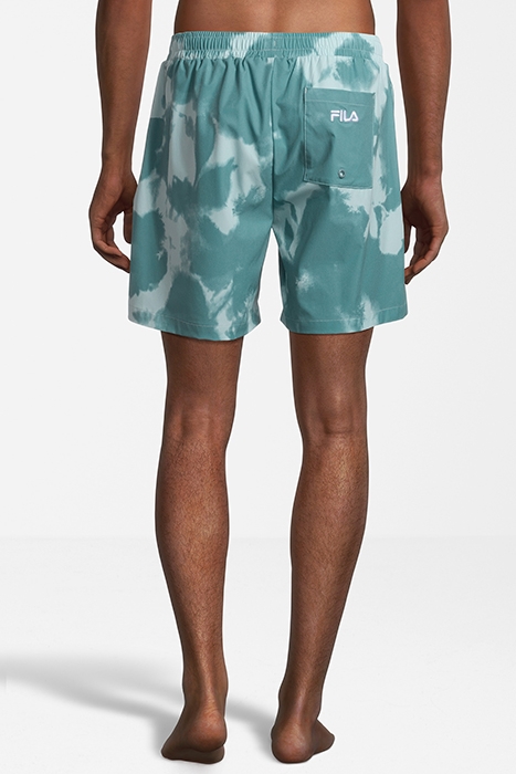 SAVONA AOP BEACH SHORTS BERYL GREEN FLORAL BATIC AOP 3