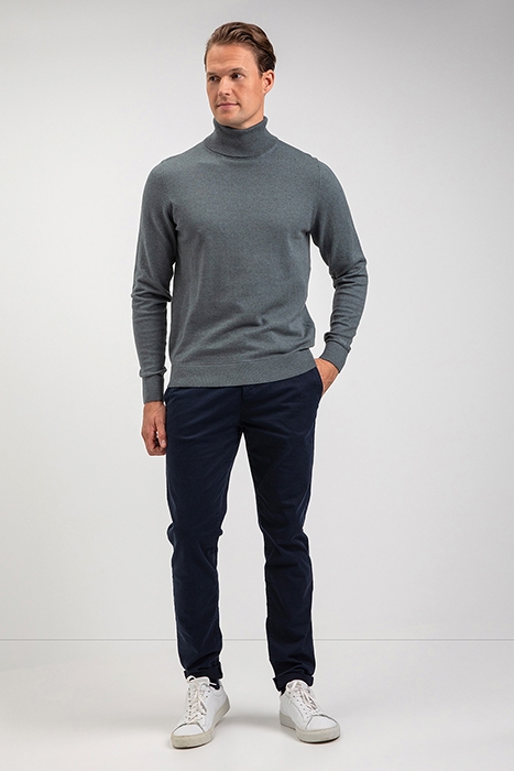 ROLL NECK SWEATER PINE GREEN 3