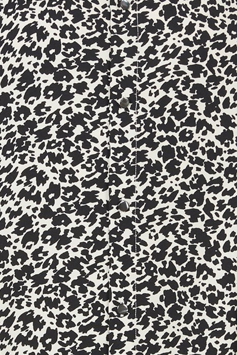 STRAIGHT BOTTOM HEM SHIRT WITH REGULAR COLLAR BLACK 2