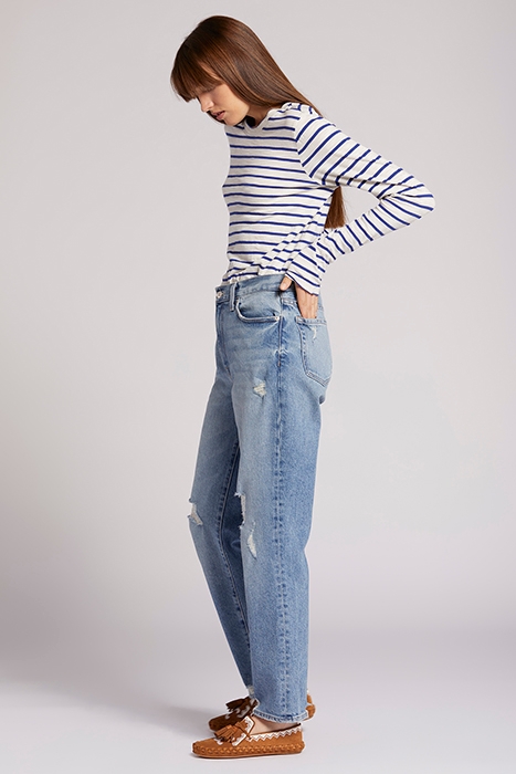 THE BOYFRIEND RELAXED JEAN PEACEFUL DESTRUCTED 5