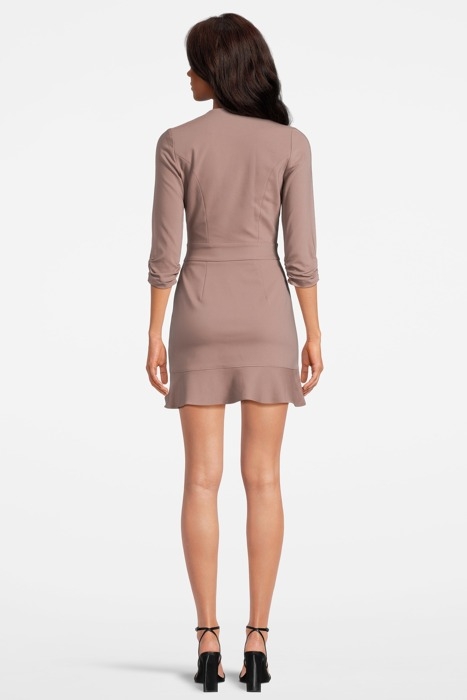 ZIZI DRESS DEEP TAUPE 3