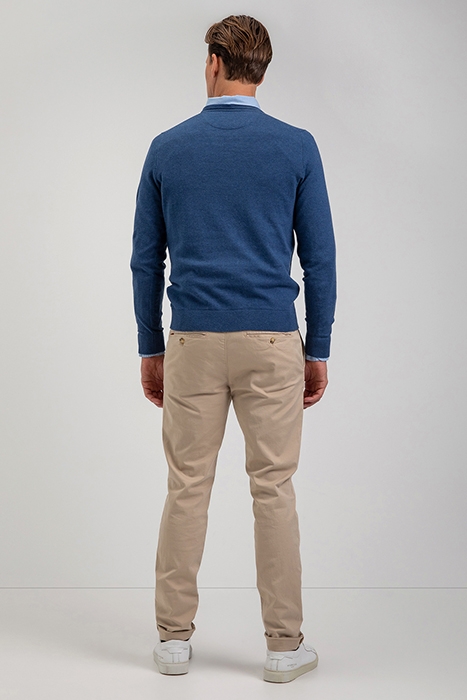 V-NECK SWEATER MARINE 4