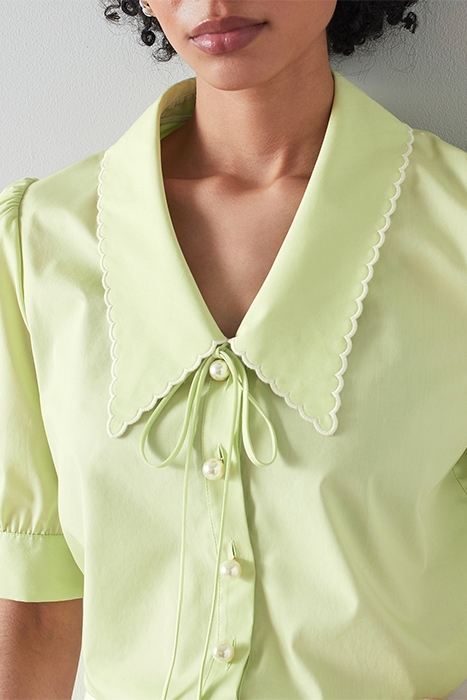BAY BUTTON-DOWN SHIRT PISTACHIO 5