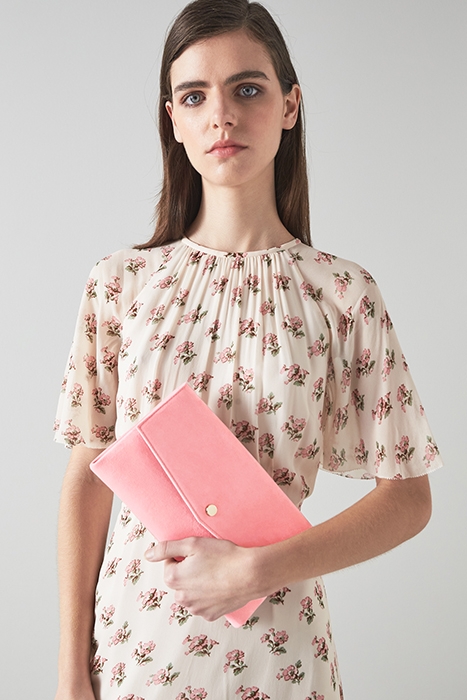 LAYLA CLUTCH BAG CORAL 2