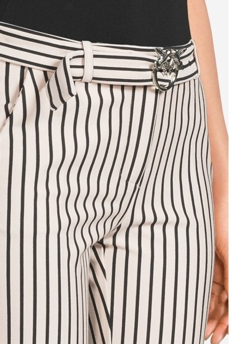 POTENZA 1 PANTALONE PUNTO ROMA ECRU/NAVY BLUE 5