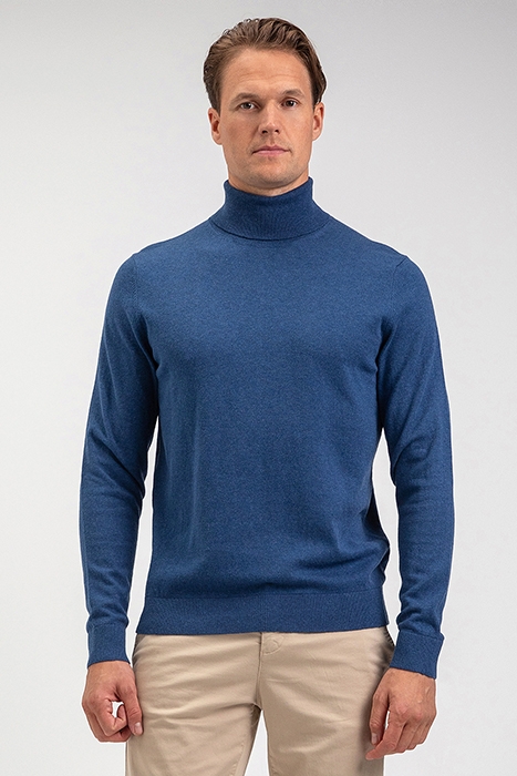 ROLL NECK SWEATER MARINE 2