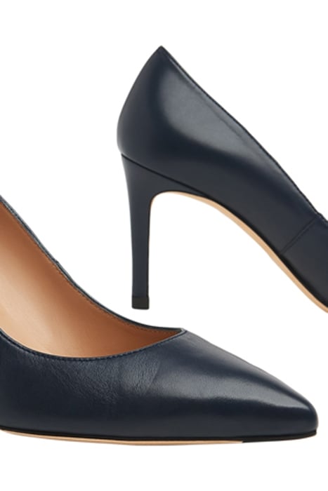 FLORET COURT HEEL NAVY 3