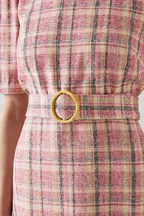 ELIZA MINI DRESS PINK 3