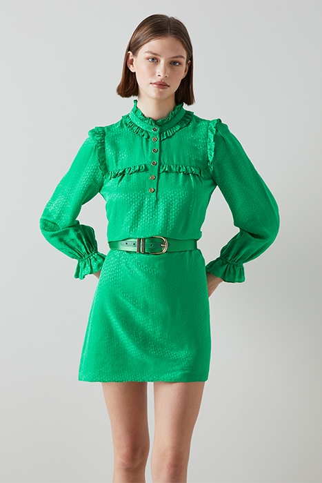 EDIE SHIRT DRESS GREEN 1