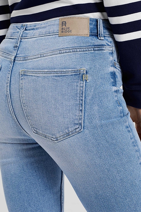 5-POCKET HIGH WAIST LIGHT BLUE 6