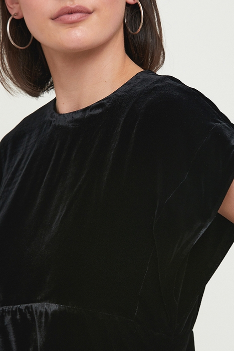 SHIV BLACK VELVET DRESS 5