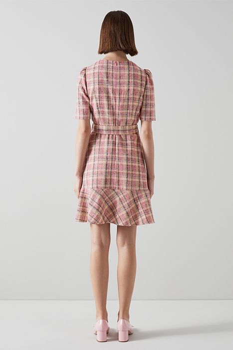 ELIZA MINI DRESS PINK 2