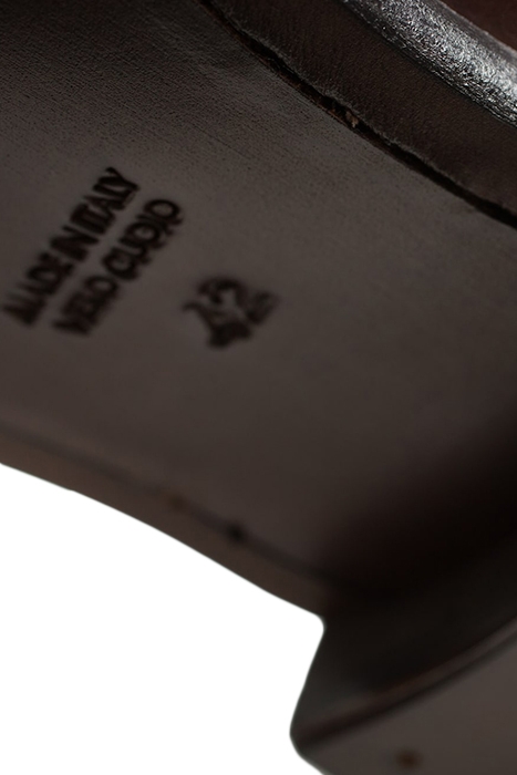 LEATHER S.MONK D. BROWN 5