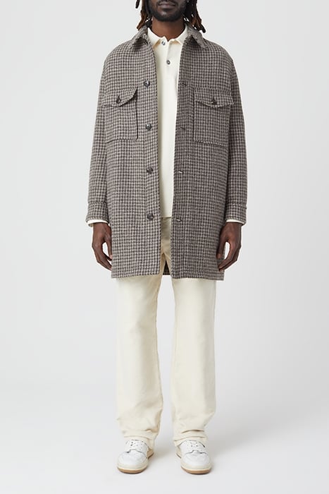 MAX OVERSHIRT JACKETS & COATS BROWN KHAKI 1