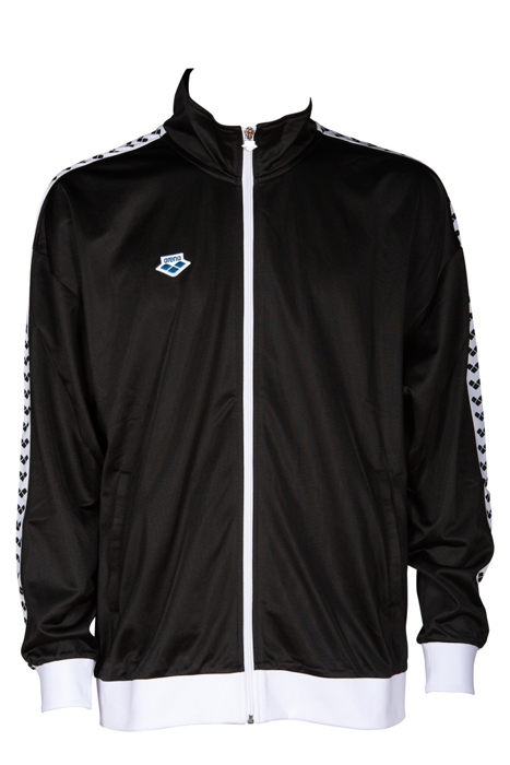 TEAM JACKET OVERSIZE BLACK WHITE BLACK 1