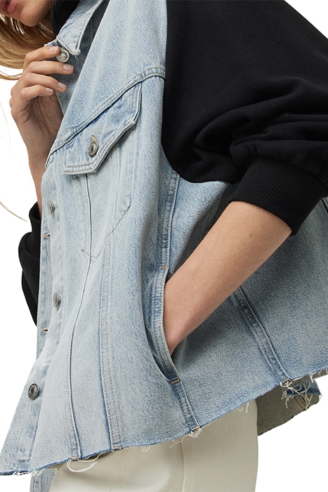 MILLIE DENIM JACKET INDIGO BLUE 7