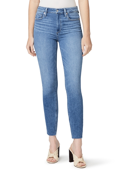 HOXTON ANKLE RAW HEM BELLFLOWER DISTRESSED 1