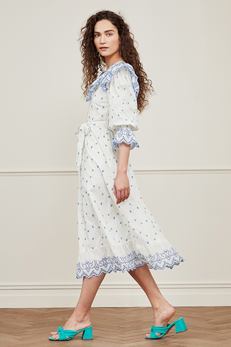 JOSIE DRESS CREAM WHITE 4