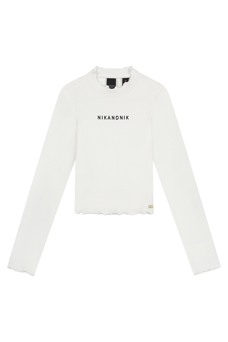 RIB TOP TURTLE LS CROPPED OFF WHITE 1