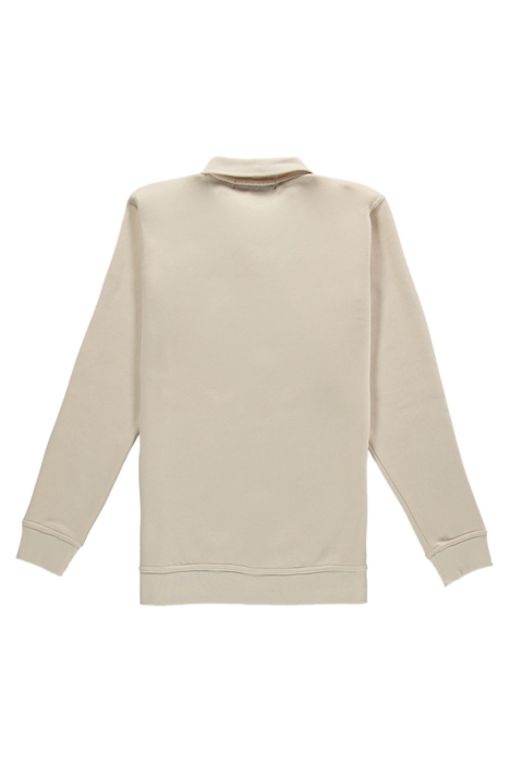 PREMIUM POLO SWEATER SAND 2