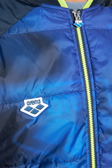 QUILTED BOMBER TEAM SPACE BLUE MULTI SPACE BLU 5