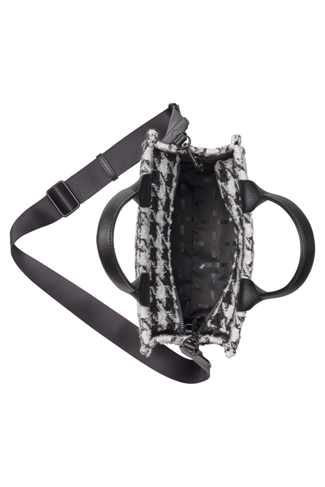 HADLEE SM TOTE BLK/WHT HNDSTO 3