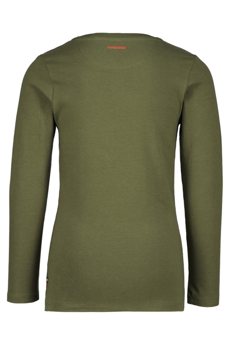 B-BASIC-LONGSLEEVE ARMY GREEN 2