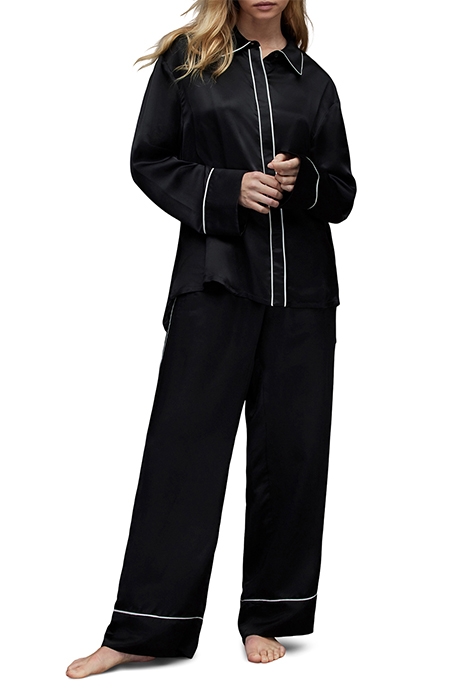 SOFI PYJAMA SHIRT BLACK 1