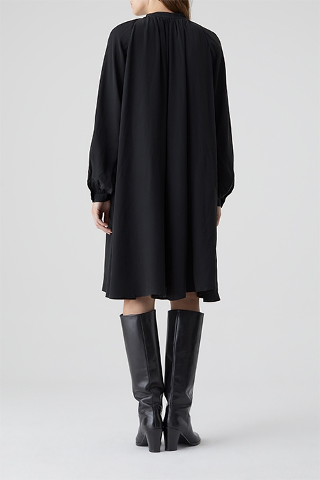 WOMEN OVERSIZED DRESS BLACK 2