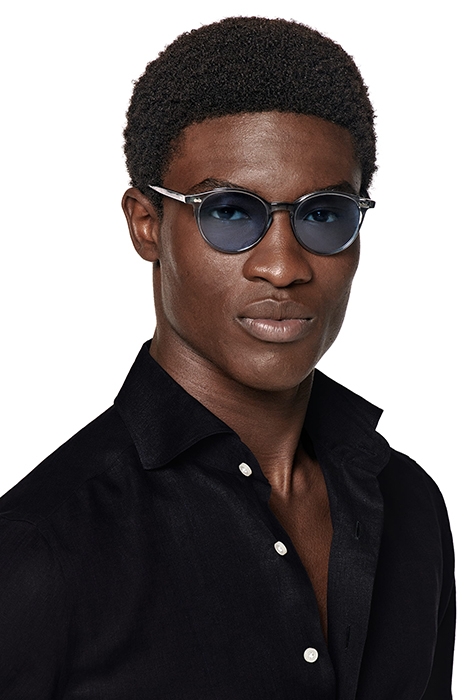 NAVY SLIM FIT SHIRT 5