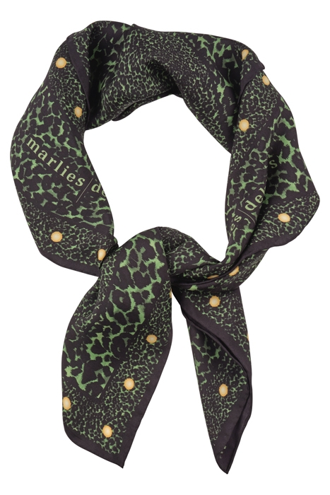 UPPERGARMENTS BLACK GREEN LEOPARD 1