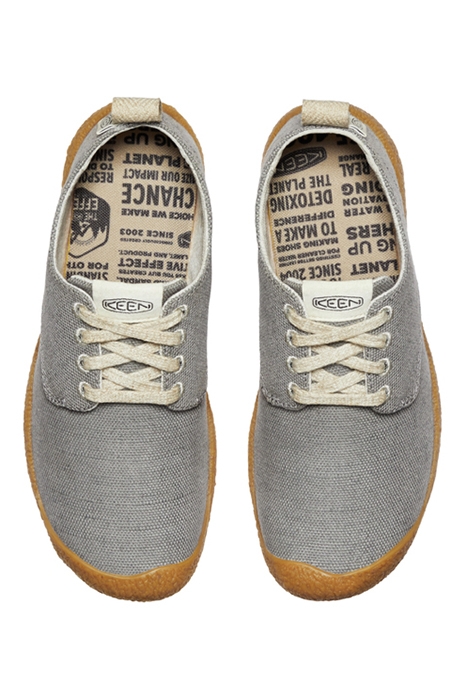 MOSEY DERBY CANVAS STEEL GREY/BIRCH 3