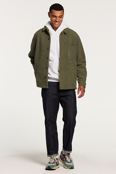 MEN BASEBALL HOODIE GREY MELANGE 5