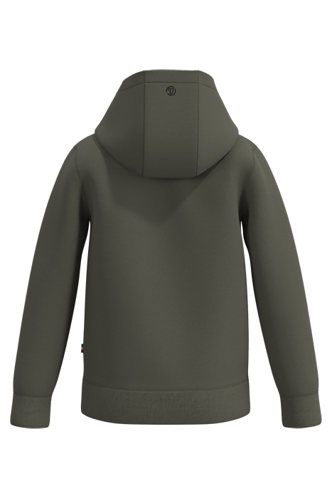 HOODY-CLASSIC-LOGO ARMY GREEN 2
