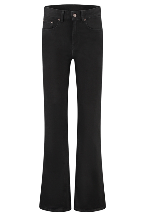 BELLA FLARE JEANS BLACK 1
