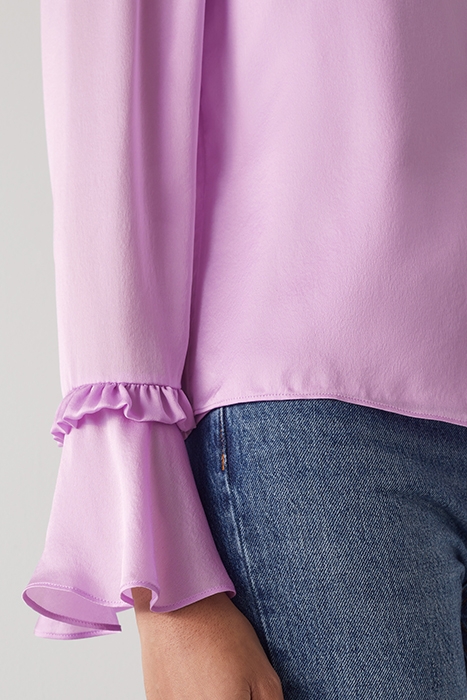 ANYA BUTTON-DOWN SHIRT LAVENDER 5