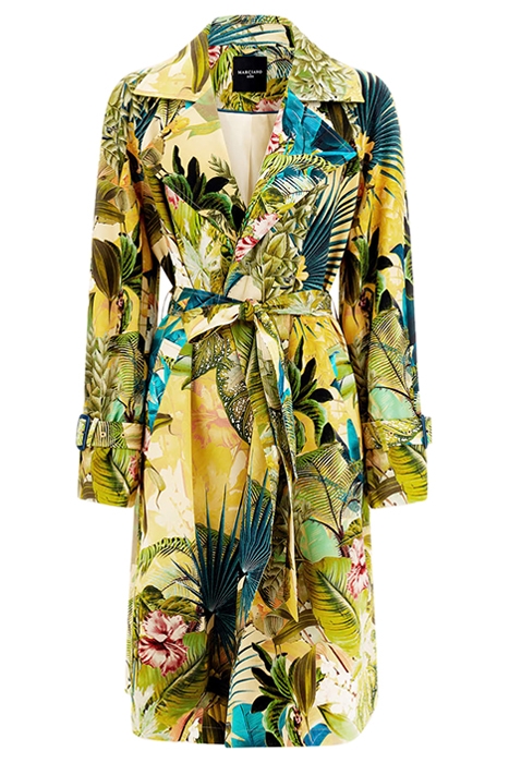MARCIANO BY GUESS TERESA TRENCH SANCTUARY PRINT 7