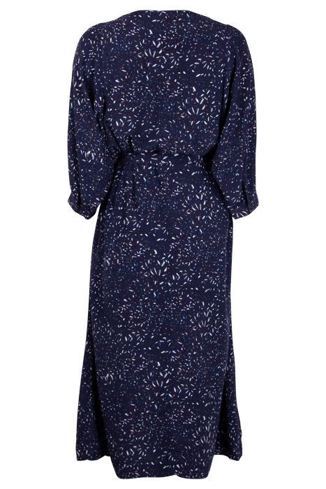 LONG DRESS WITH PRINT AND BELT NIGHT SKY 2