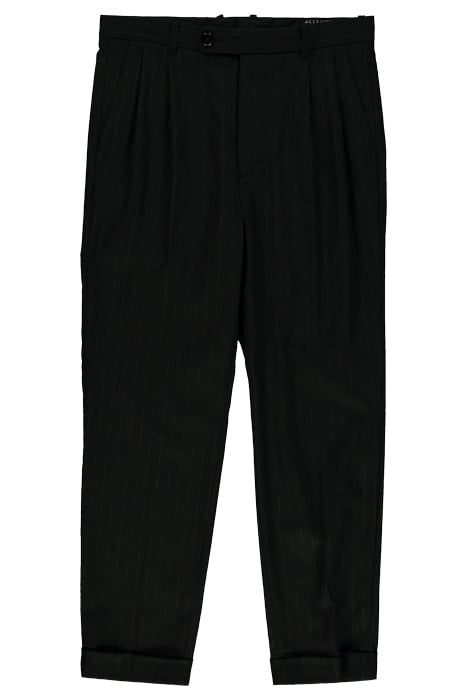 BLUES TROUSER PINSTRIPE BLK BRWN 1