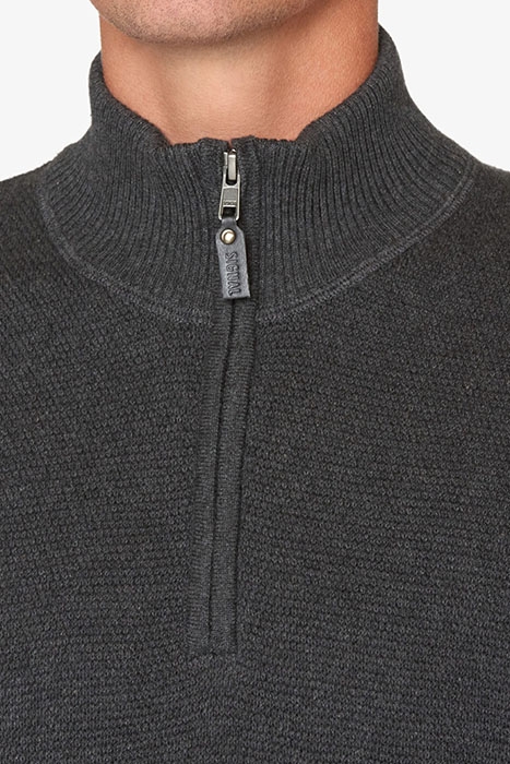 SISHAUN BF23 ZIP DARK GREY MELANGE 4