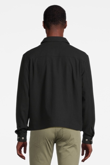 BARROW JACKET BLK/CHLK PINSTRIPE 2