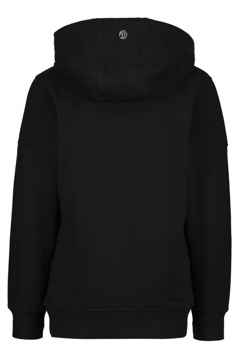 HOODY-BASIC-LOGO DEEP BLACK 2