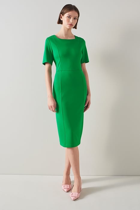 SIENNA MIDI DRESS GREEN 2