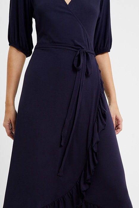 WRAP FRILL M DARK NAVY 4