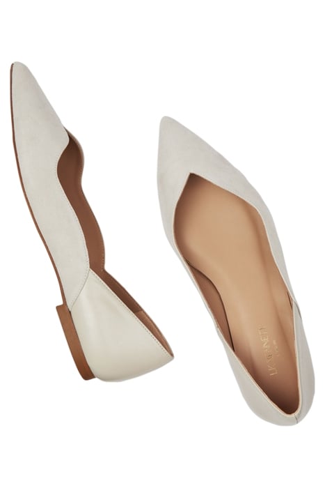 IRIS BALLERINA SHOES ECRU 3