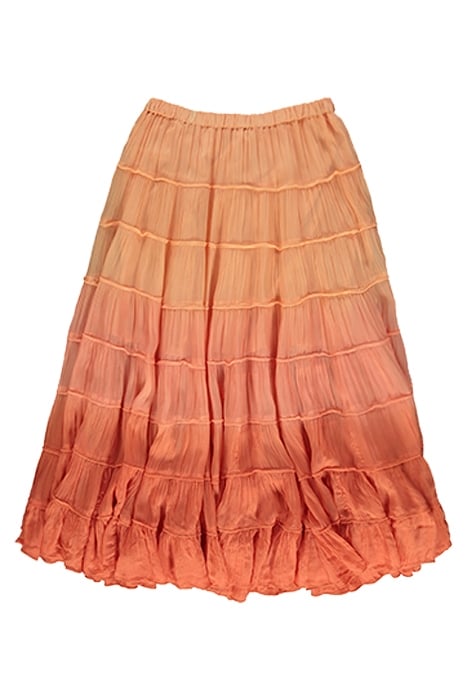 EVA OMBRE SKIRT SUNBURST ORANGE 2