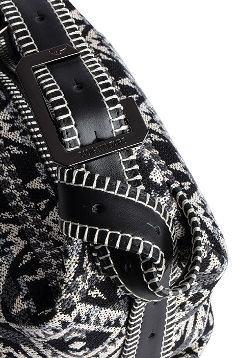 LE CECILIA FOLK JACQUARD NOIR 5